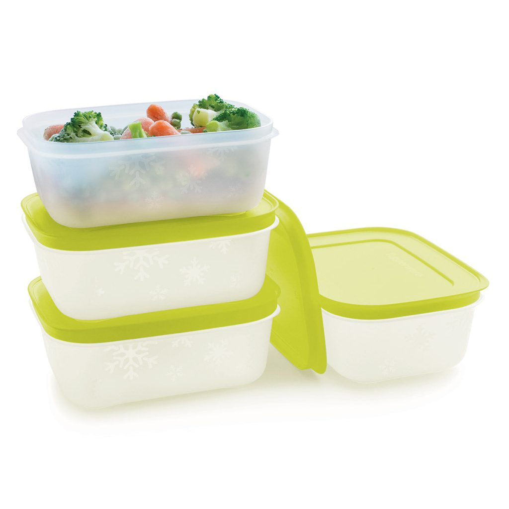 Tupperware? Freezer Mates? PLUS Small Shallow | 4-Piece Container Set