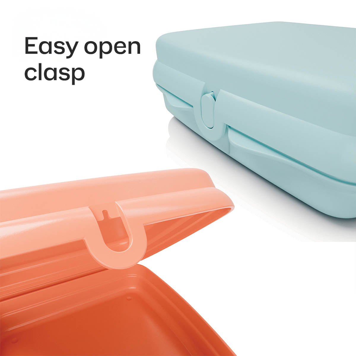 Tupperware? Sandwich Keepers - 2 Easy-Open Lunch Boxes for Kids - Image 4