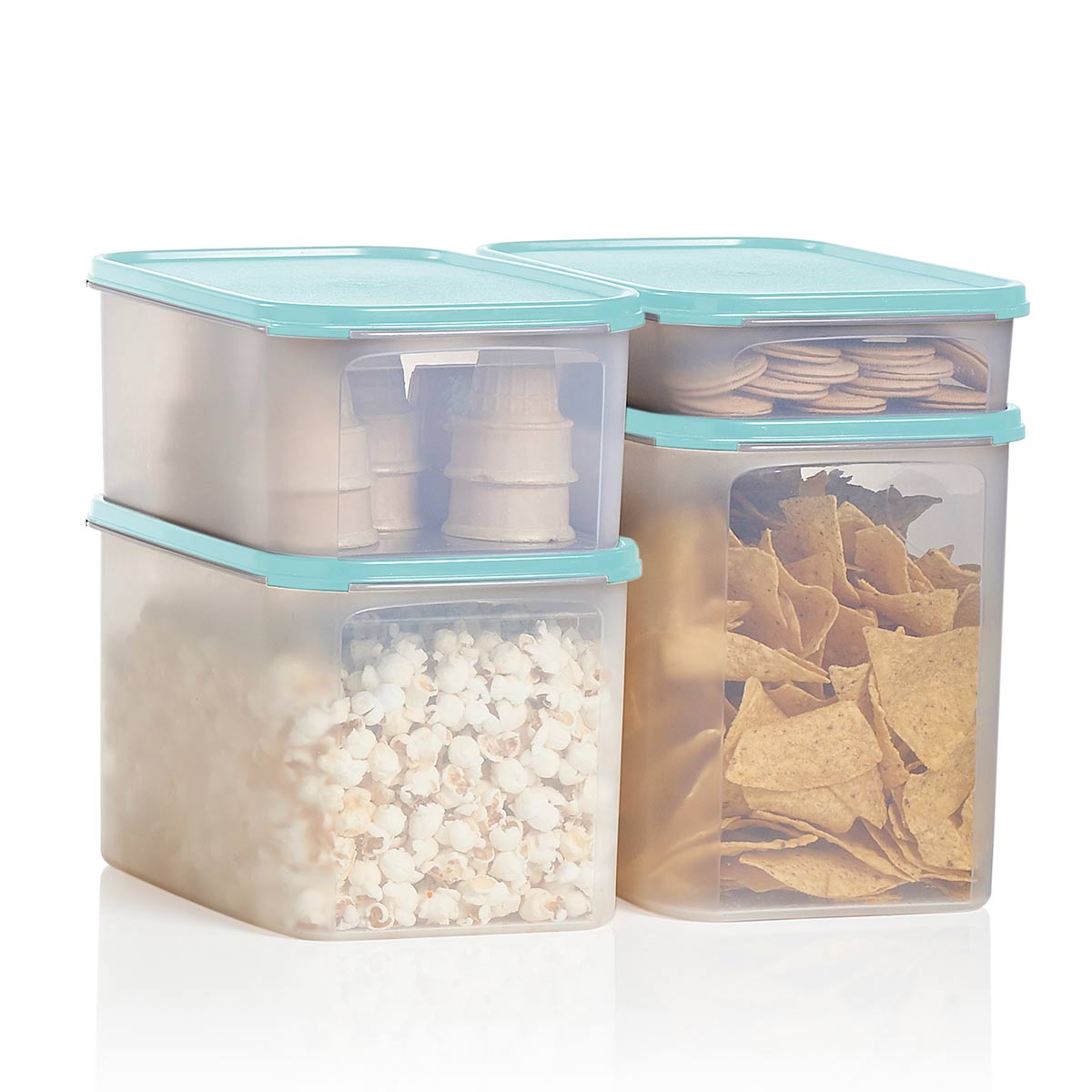 Tupperware? Modular Mates? 4-Piece Set | Rectangular | Food Storage - Image 2