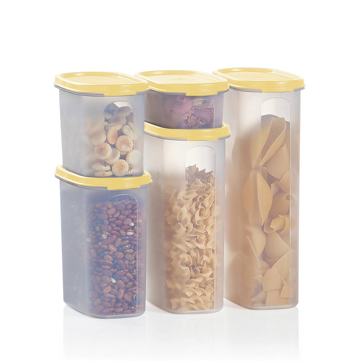 Tupperware? Modular Mates? 5-Piece Set | Oval | Food Storage Containers