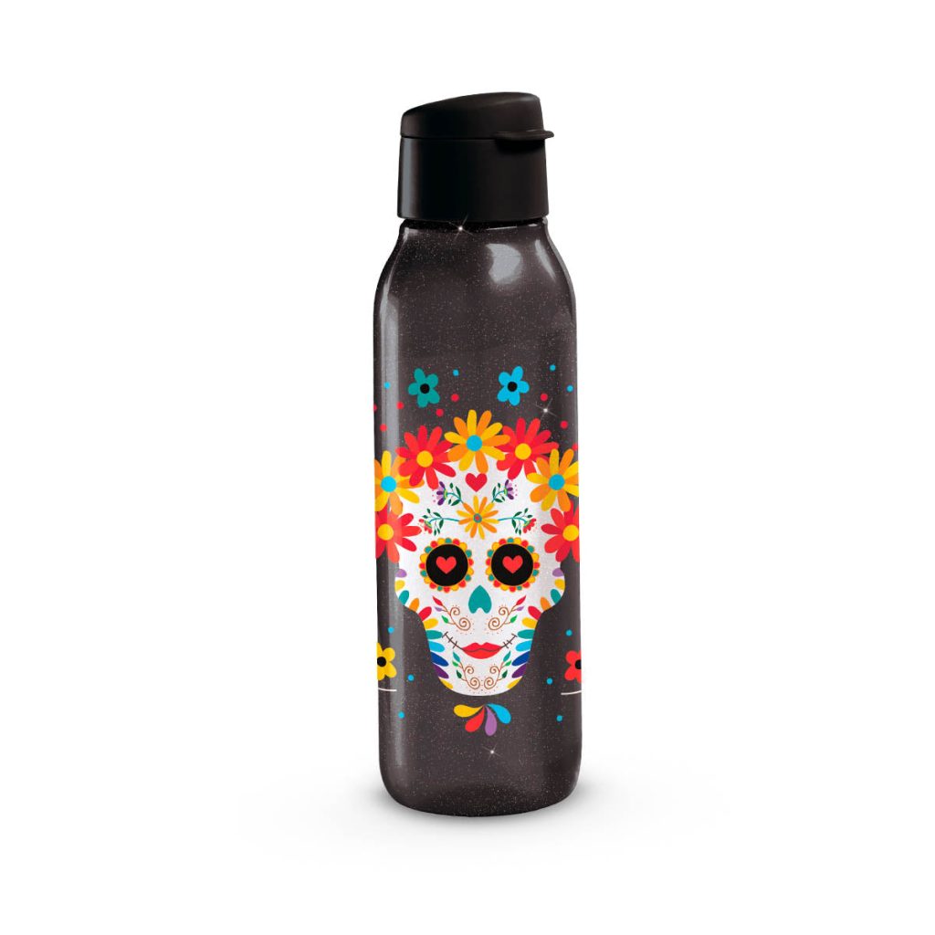 Tupperware? Dia De Los Muertos Eco Bottle. 25 oz / 750 mL