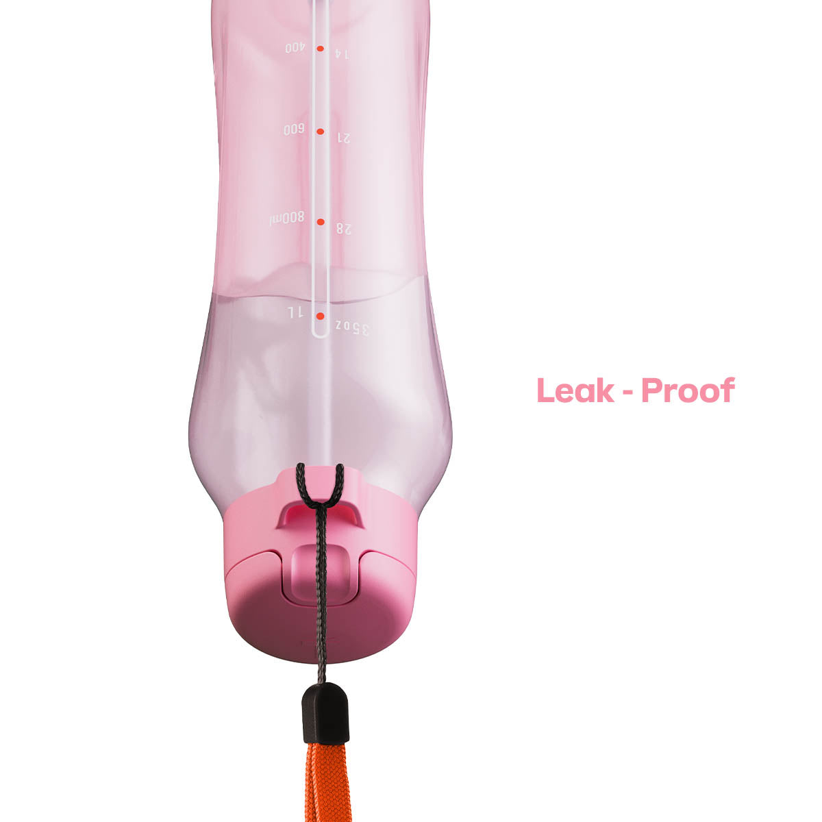 Tupperware? AquaVibe? Water Bottle | 40 oz. / 1.2 L (Pink) - Image 3