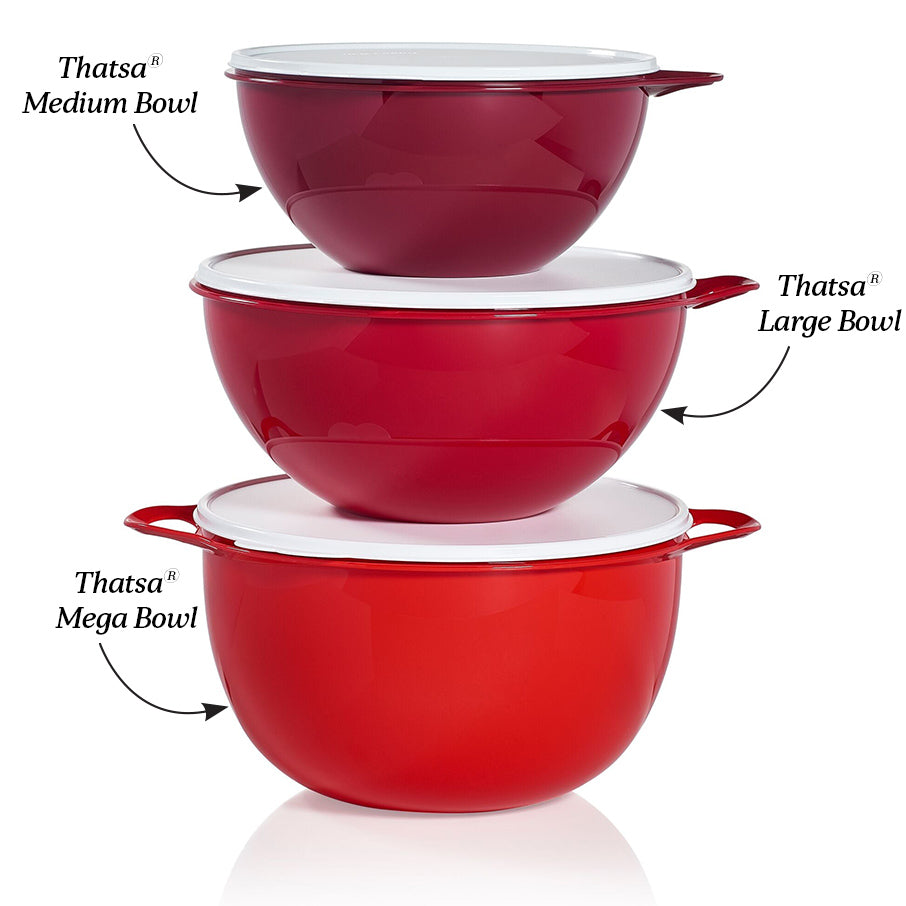 Tupperware Thatsa® Medium Bowl | Airtight. Leakproof. 19-cups/4.5 L - Image 6