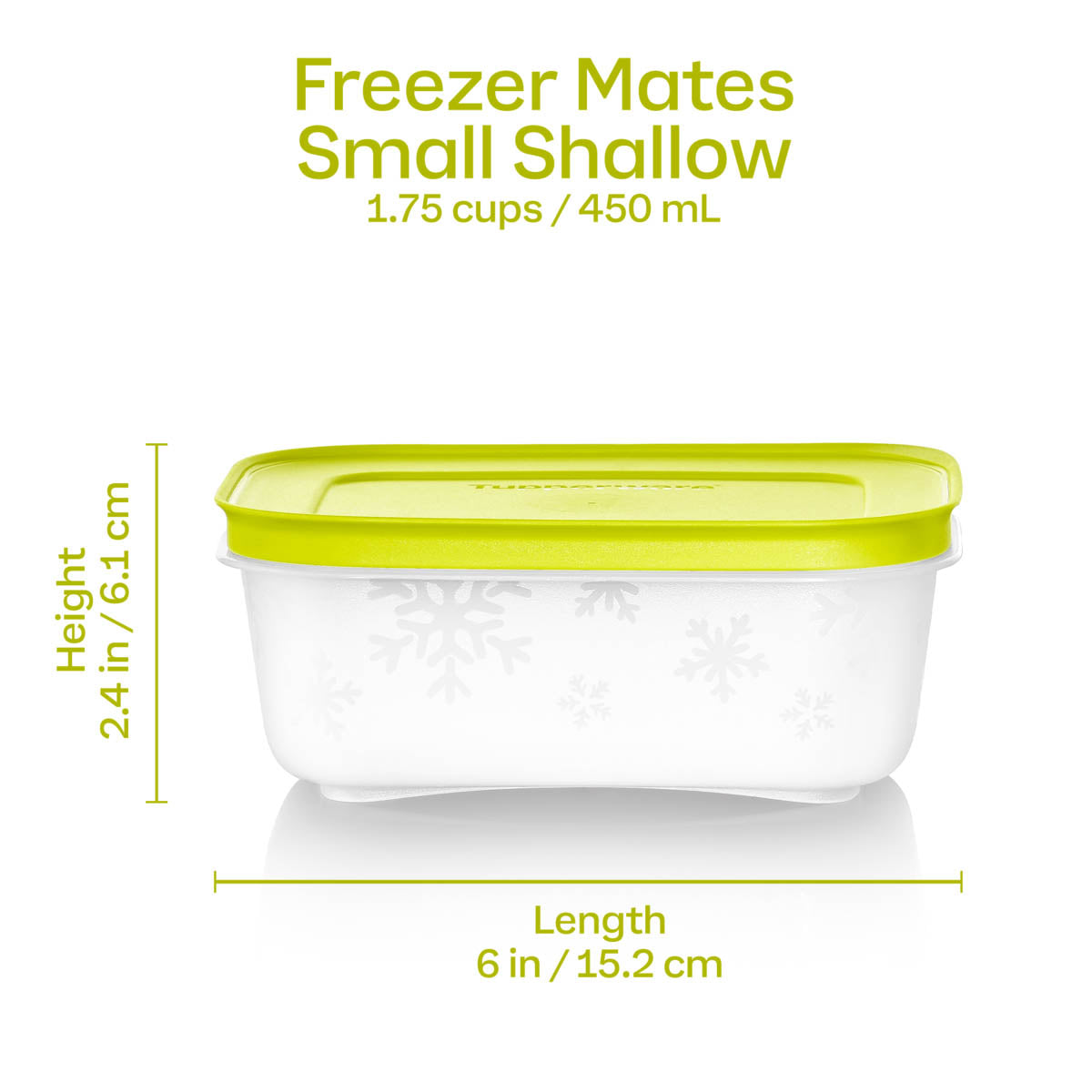 Tupperware? Freezer Mates? PLUS Small Shallow | 4-Piece Container Set - Image 6